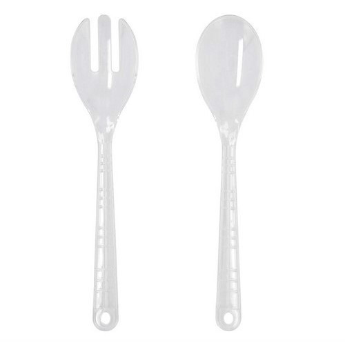 CUBIERTOS SERVIR QUID VIBA TRANSPARENTES 28CMS